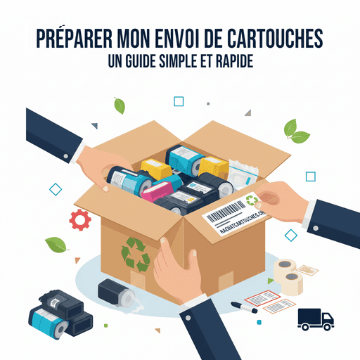 Comment bien préparer mon envoi de cartouches vides Comment bien préparer mon envoi de cartouches vides