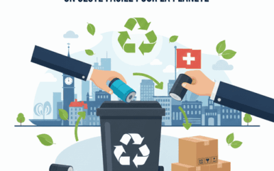 Comment recycler ses cartouches d’encre vides en Suisse ?