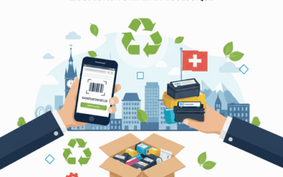 Où revendre mes cartouches d’encre vides en Suisse ?